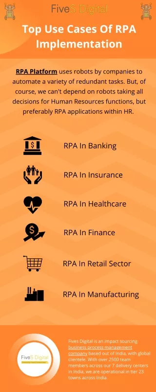 top use cases of rpa implementation