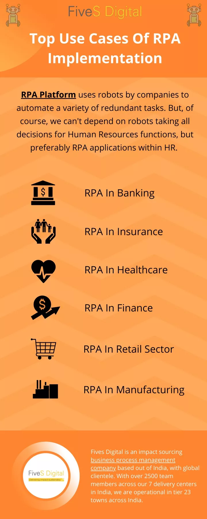 top use cases of rpa implementation