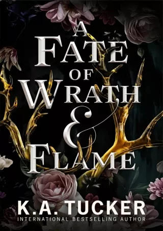 epub download A Fate of Wrath & Flame (Fate & Flame, #1) Full