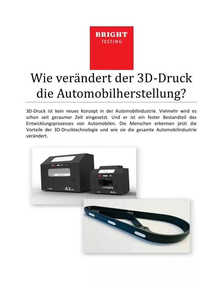 wie ver ndert der 3d druck