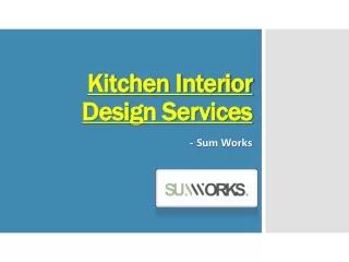 Kitchen Interior Design Services