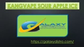 kangvape sour apple ice