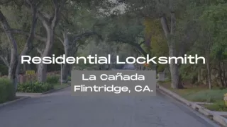 Kardo Locksmith - La Cañada Flintridge CA - PDF