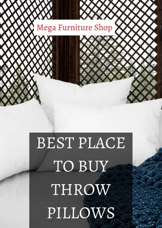 Best Place to Buy Throw Pillows
