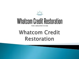 whatcom credit restoration