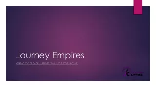 journey empires andaman nicobar holiday package