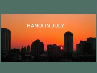 hanoi in july