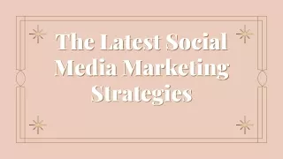 Social Media Marketing Strategy - Dylan Vanas