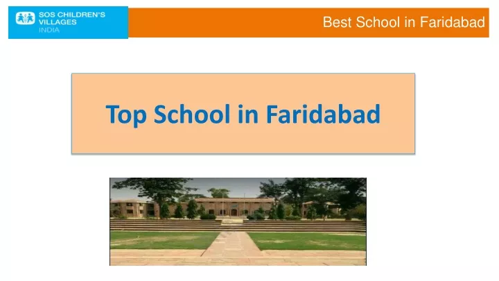 best school in faridabad