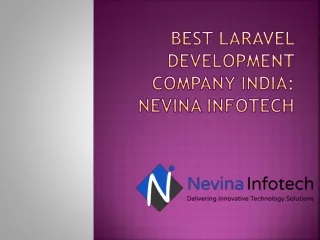 best laravel development company india nevina infotech