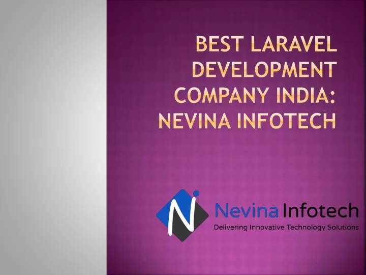 best laravel development company india nevina infotech