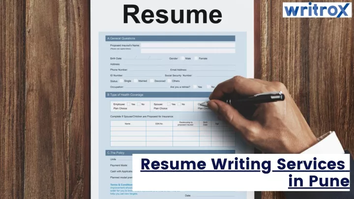 resume writing services