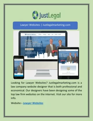 Lawyer Websites | Justlegalmarketing.com