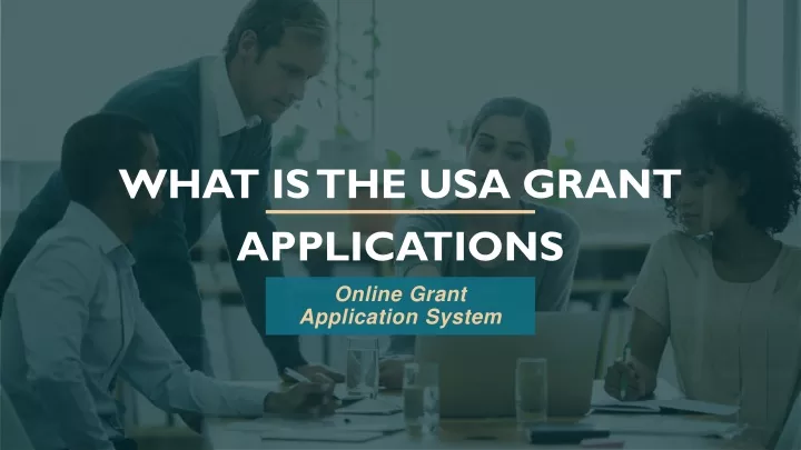 what is the usa grant applications