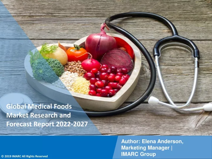 global medical foods market research and forecast