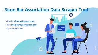 state bar association data scraper tool