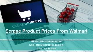 scrape product prices from walmart