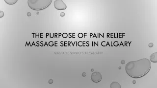 Pain Relief Massage Services in Calgary - Rhema Gold Physiorehab