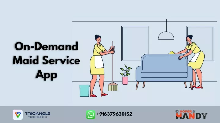 on demand maid service app