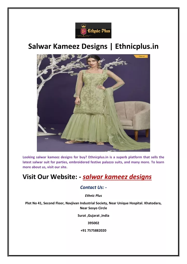 salwar kameez designs ethnicplus in