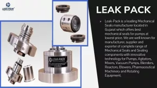 Component vs. Cartridge Mechanical Seals - What's the difference? | LEAK-PACK
