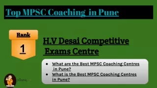 top mpsc coaching in pune