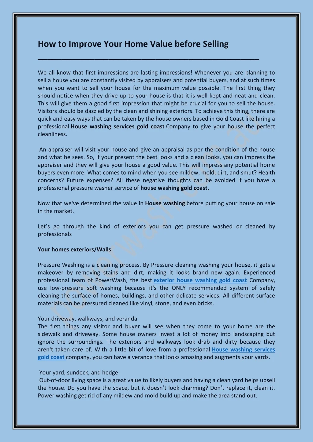 PPT - How to Improve Your Home Value before Selling PowerPoint ...