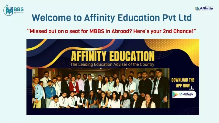 welcome to affinity education pvt ltd