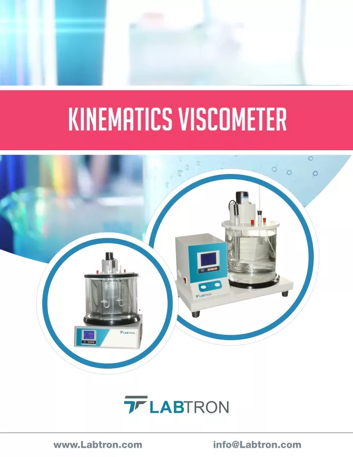 kinematics viscometer