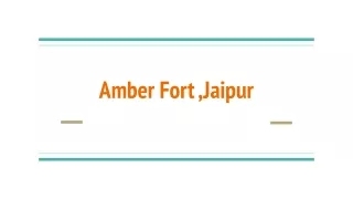 amber fort jaipur