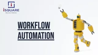 Workflow Automation - iSQUARE Business Solution