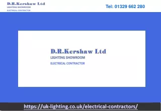 Electrical Contractors In Southampton
