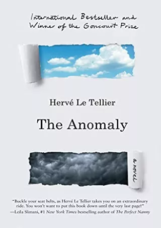 pdf download books The Anomaly: A Novel Full