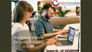 Ecommerce Website Designing Company in Delhi