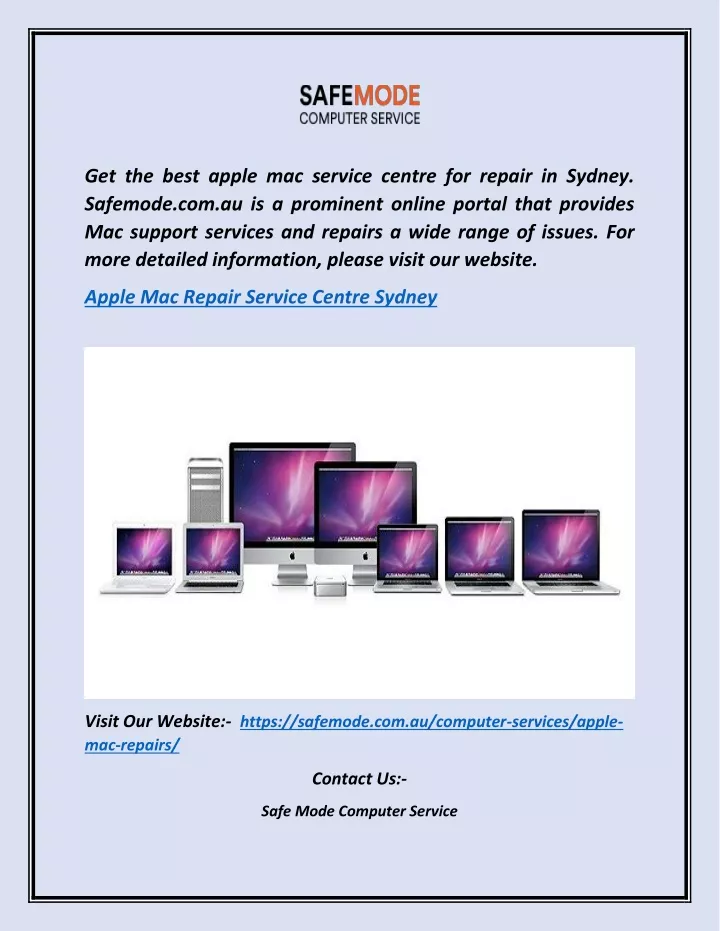 get the best apple mac service centre for repair