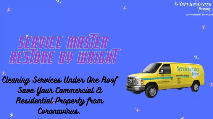 service master service master restore by wright