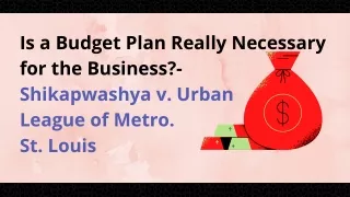 How can we manage Budget system to run a Business | Herta M Shikapwashya