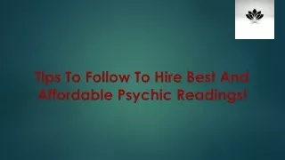 Tips To Follow To Hire Best And Affordable