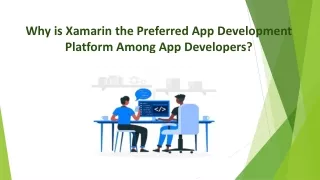 Why is xamarin the preferred app development platform among app developers