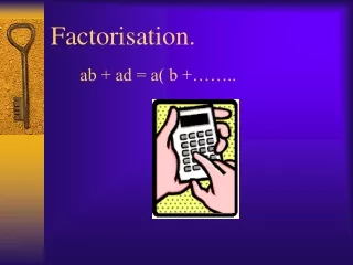 Factorisation-General