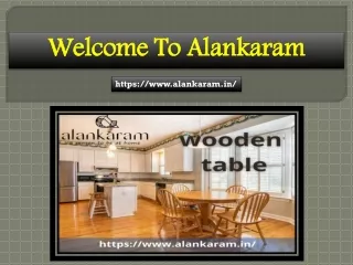 Wooden Centre Table| Table Wooden – Alankaram