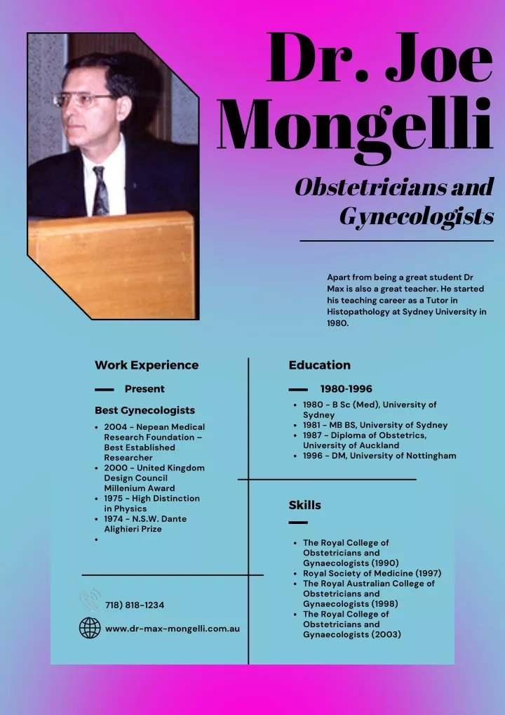 dr joe mongelli obstetricians and gynecologists