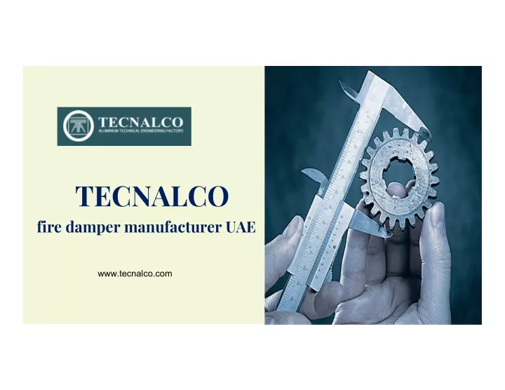 tecnalco fire damper manufacturer uae