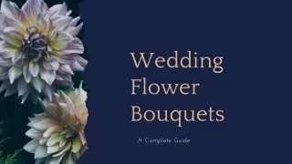 Best Wedding Flower Bouquets Vancouver