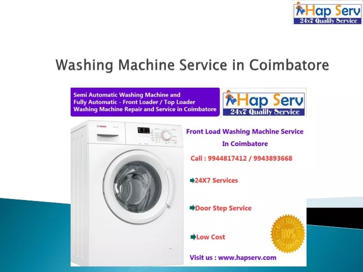 washing machine service in coimbatore