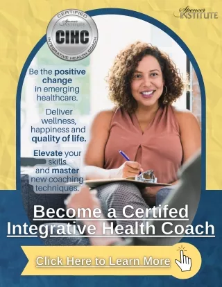 Education in Integrative Nutrition and Health Consulting