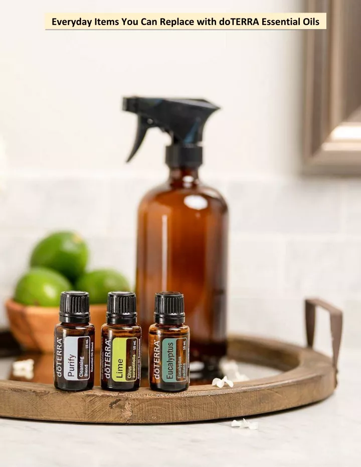 everyday items you can replace with doterra