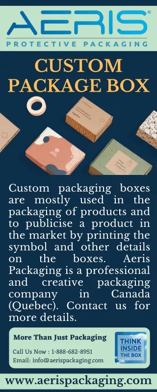 custom package box