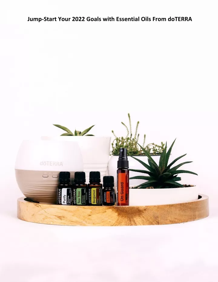 jump start your 2022 goals with essential oils