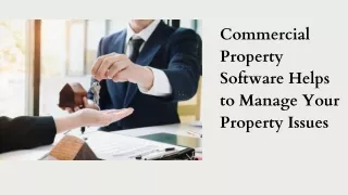 commercial property software helps to manage your